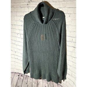 ALTR'D STATE LADIES GREEN SUPER SOFT TURTLENECK SWEATER (XL) NEW WITH TAGS RETAI